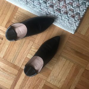 Acne Studios Amina leather flats